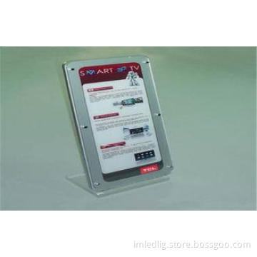 Green Outdoor A4 Acrylic waterproof LED Light Box For Super